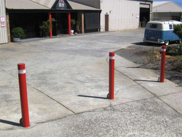 Keyed Removable Bollards
