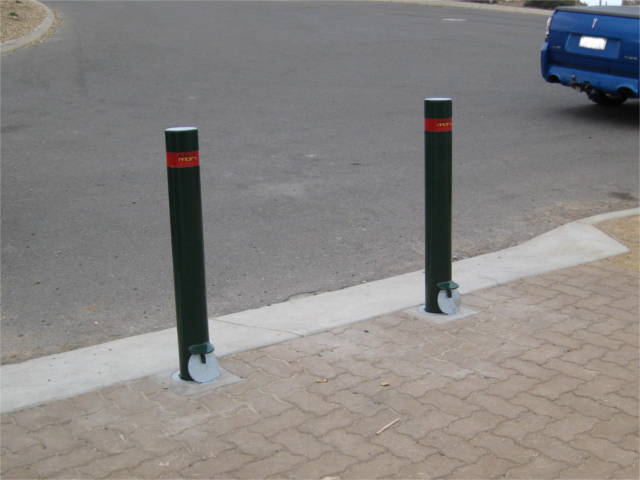  Padlock Removable Bollards